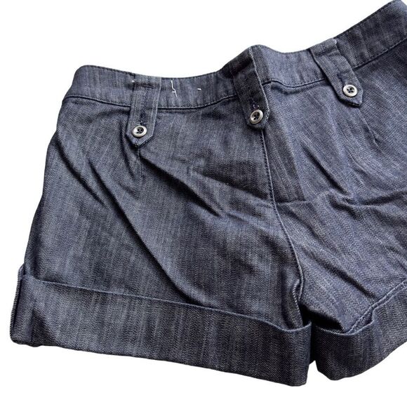 Guess Denim Folded Hem Shorts Size 27 - Picture 5 of 16